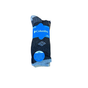 Men Columbia Crew Socks Size 6-12 Multi-color